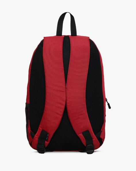 red backpack men
