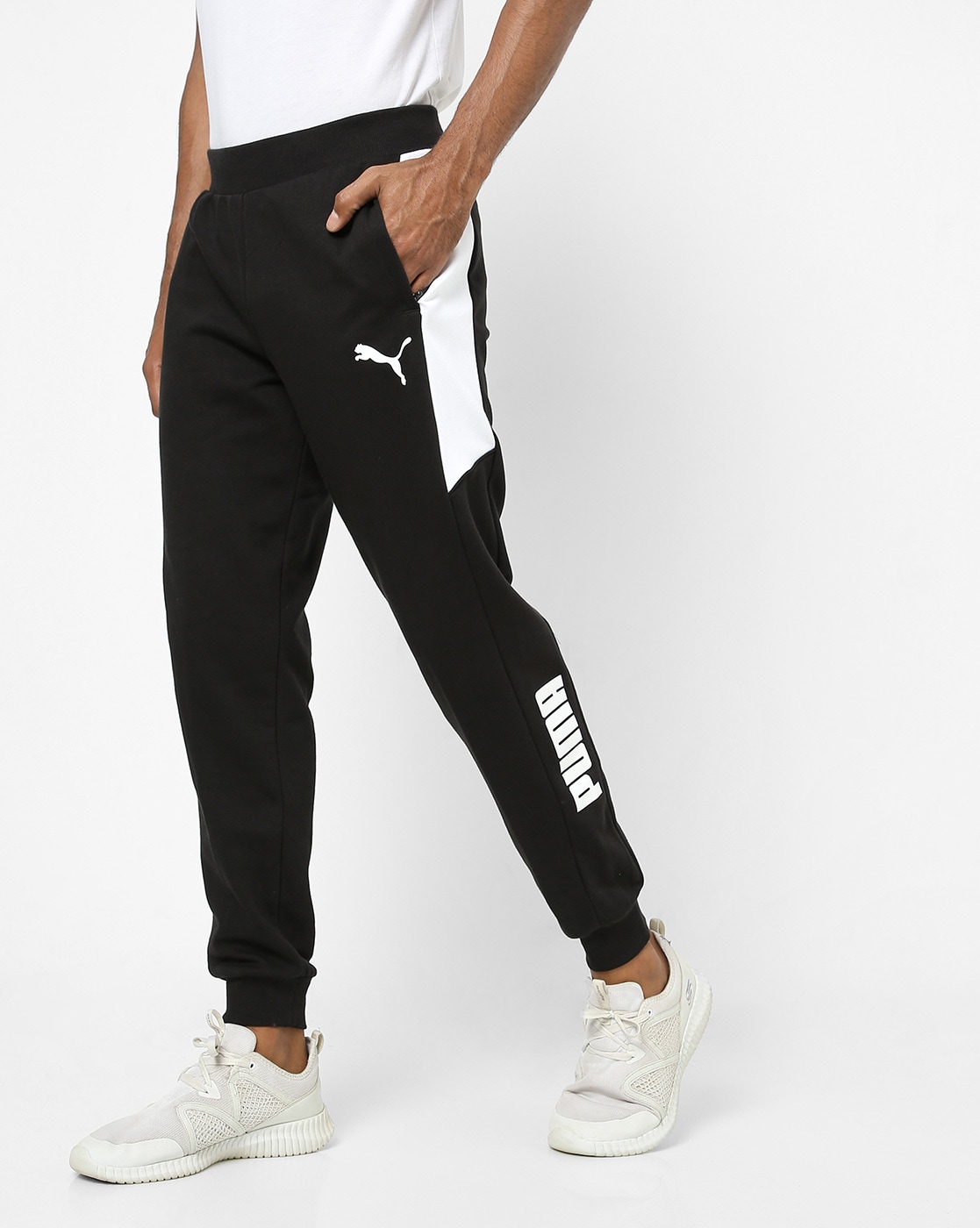 Brand Love Mens Relaxed Fit Sweat Pants  PUMA