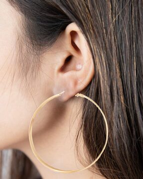 Hoop earrings deals without piercing