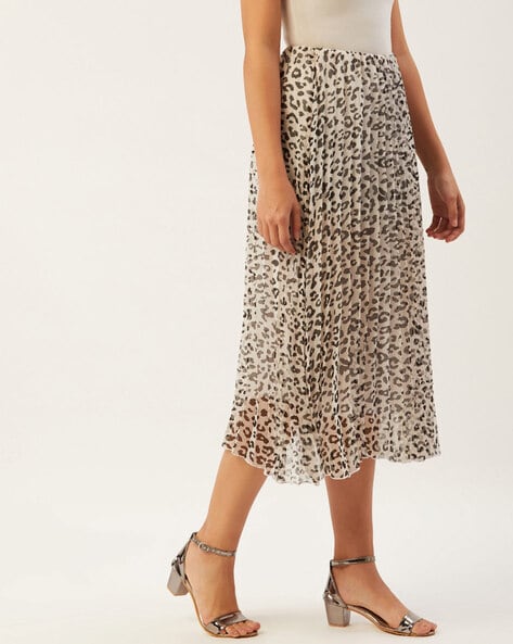 womens cheetah print skirt