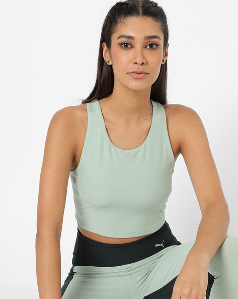 Open back cheap yoga tank