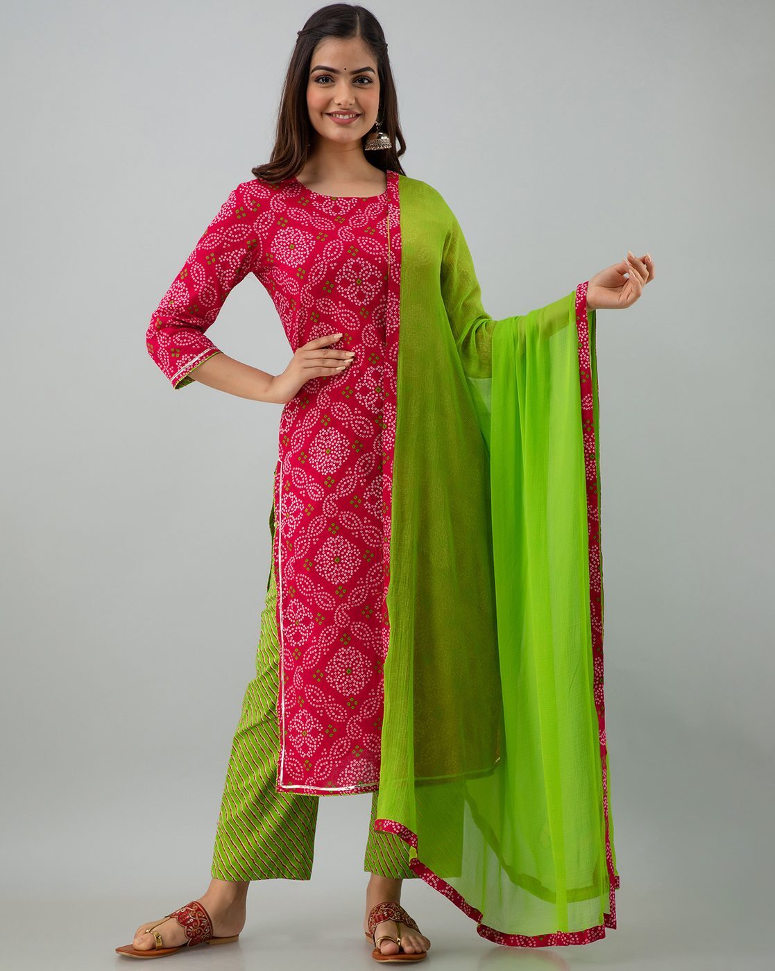 Buy Rani Embroidery Work Georgette Salwar Suit Online