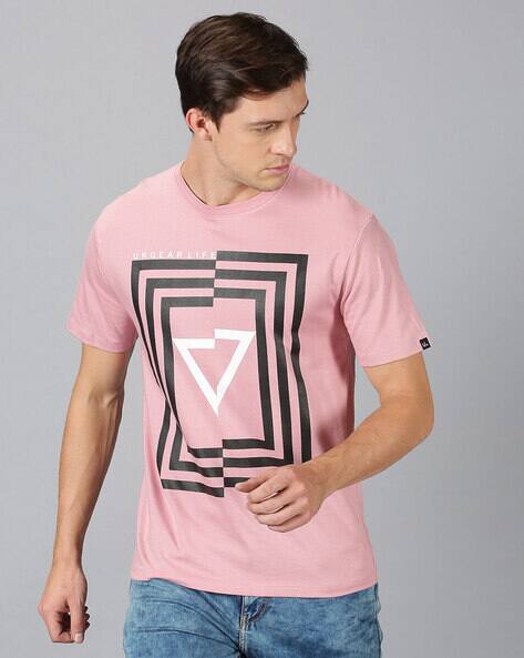 Buy Pink Tshirts for Men by URGEAR 