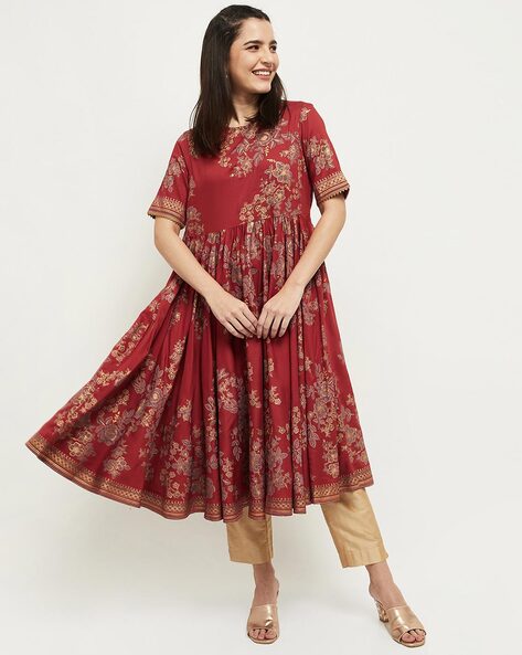 Max top anarkali kurta