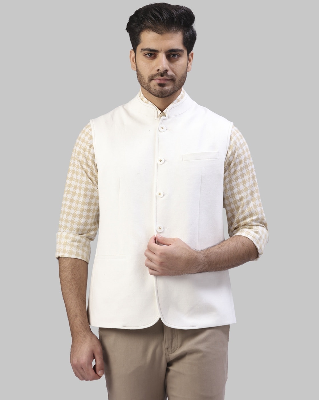 Nehru jackets for all occasions. Style any kurta set with a jacket for an  elegant, festive look. Explore mirror work, prints, embroidery… | Instagram