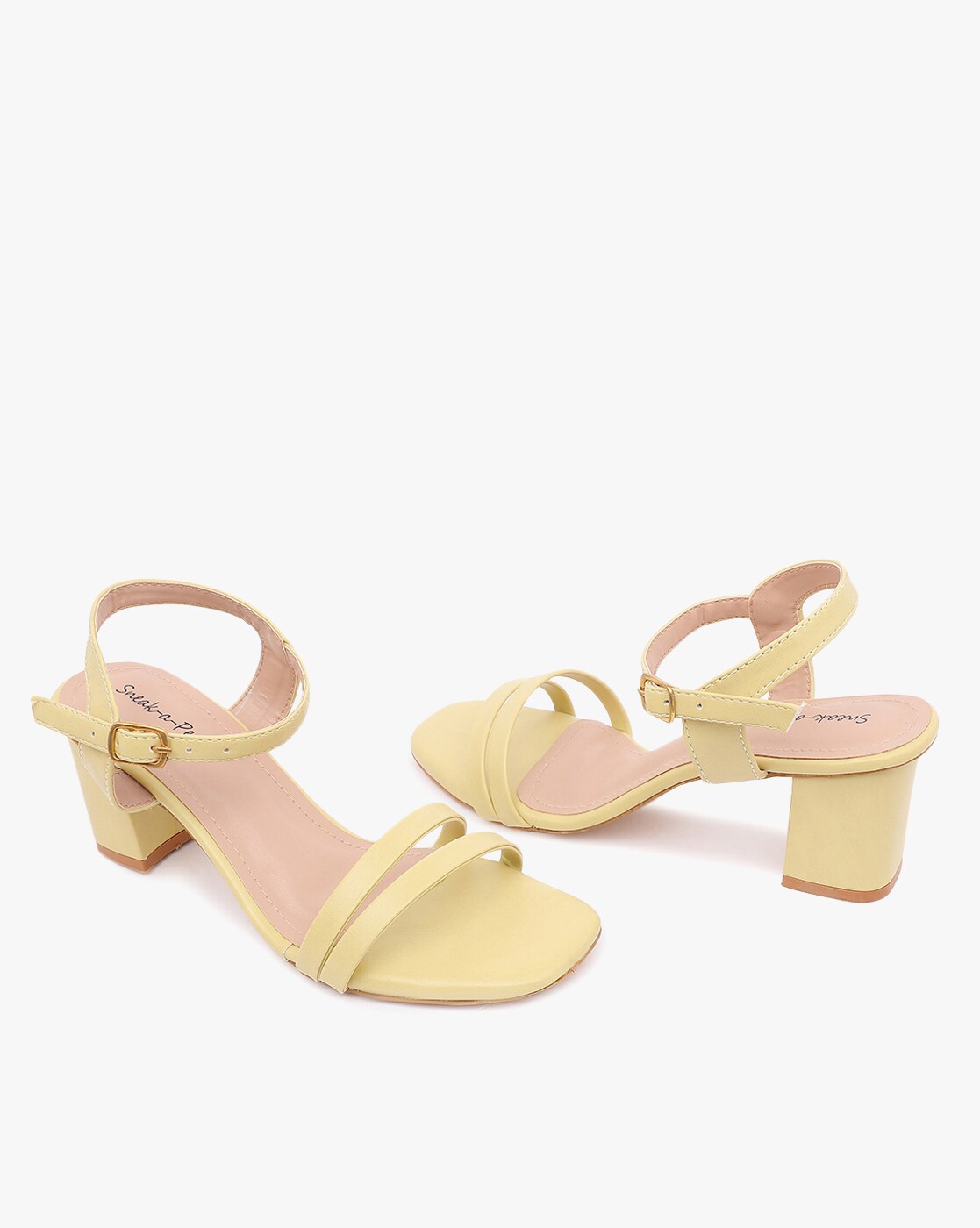 KET IMPORTD GIRLS PARTY WEAR SANDALS 2151/LEMON :: SMILE BABY