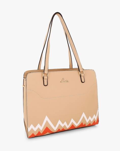 lavie women beige satchel