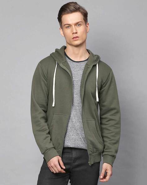 Buy Green Sweatshirt & Hoodies for Men by Campus Sutra Online