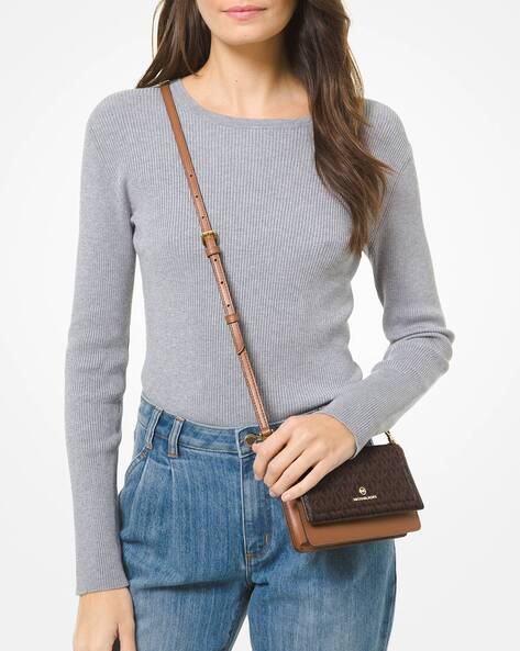 Buy Michael Kors Women brown sling bag Online - 664810 | The Collective