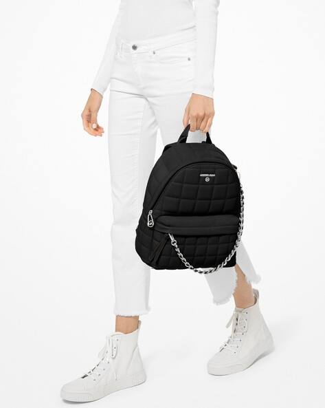 slater medium quilted leather backpack