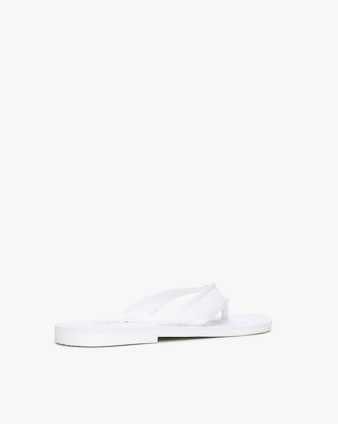 ASOS DESIGN flip flops in white