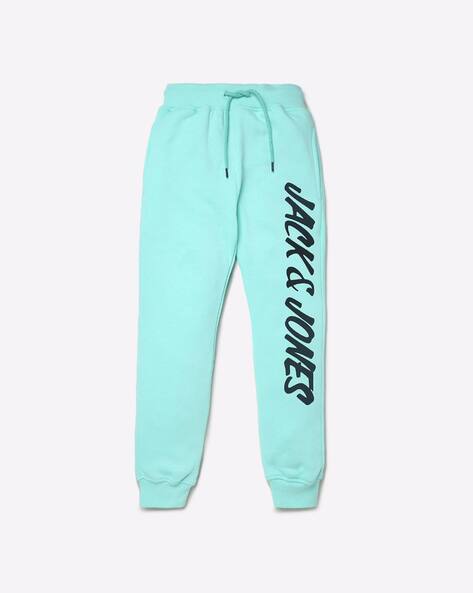 Boys Track Pants with Brand Print