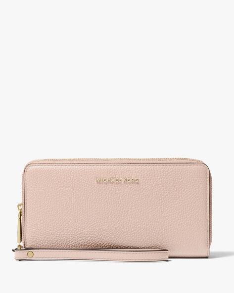 michael kors jet set zip around wallet
