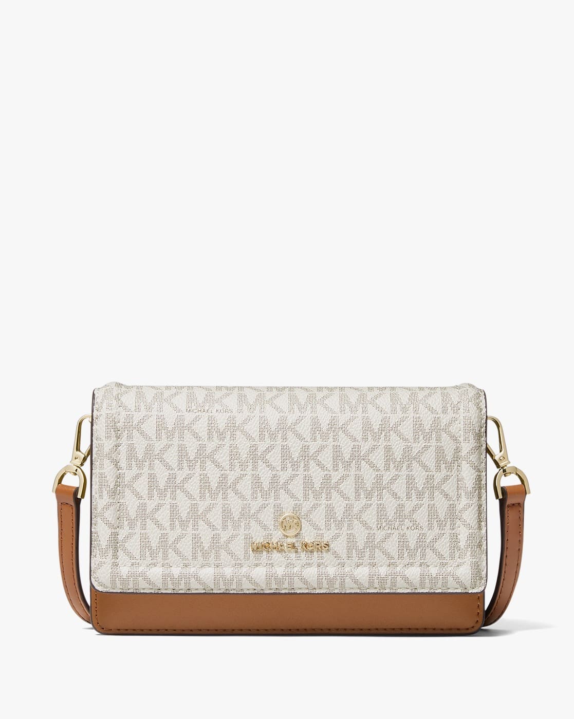 Logo Print Small Sling Bag with Detachable Strap