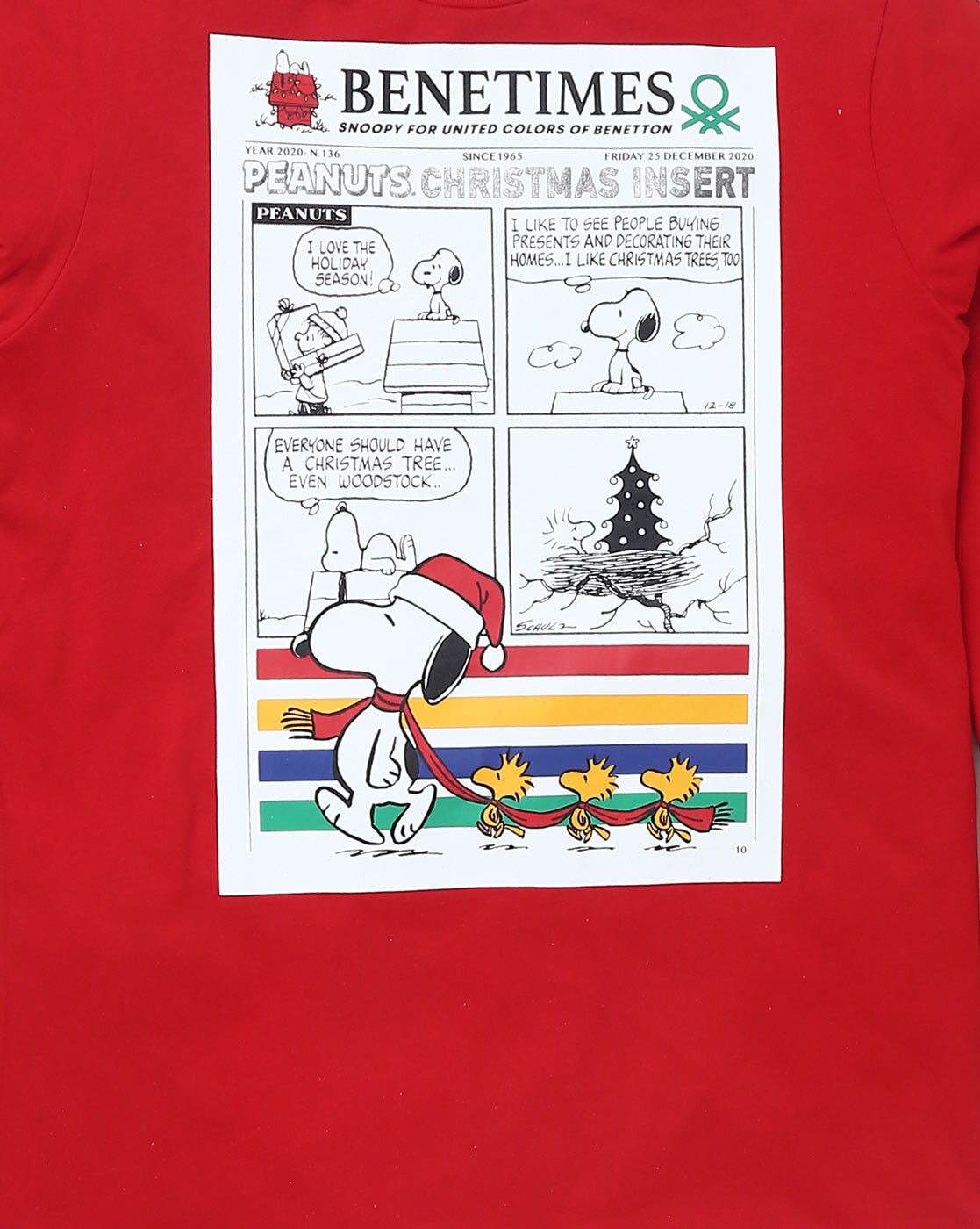 T shirt snoopy benetton sale