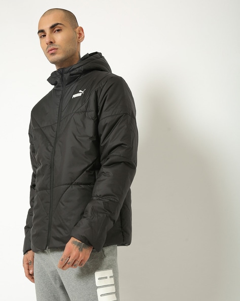 Jackets Puma x Maison Kitsune Rev Bomber Jacket Black/ Beige | Queens