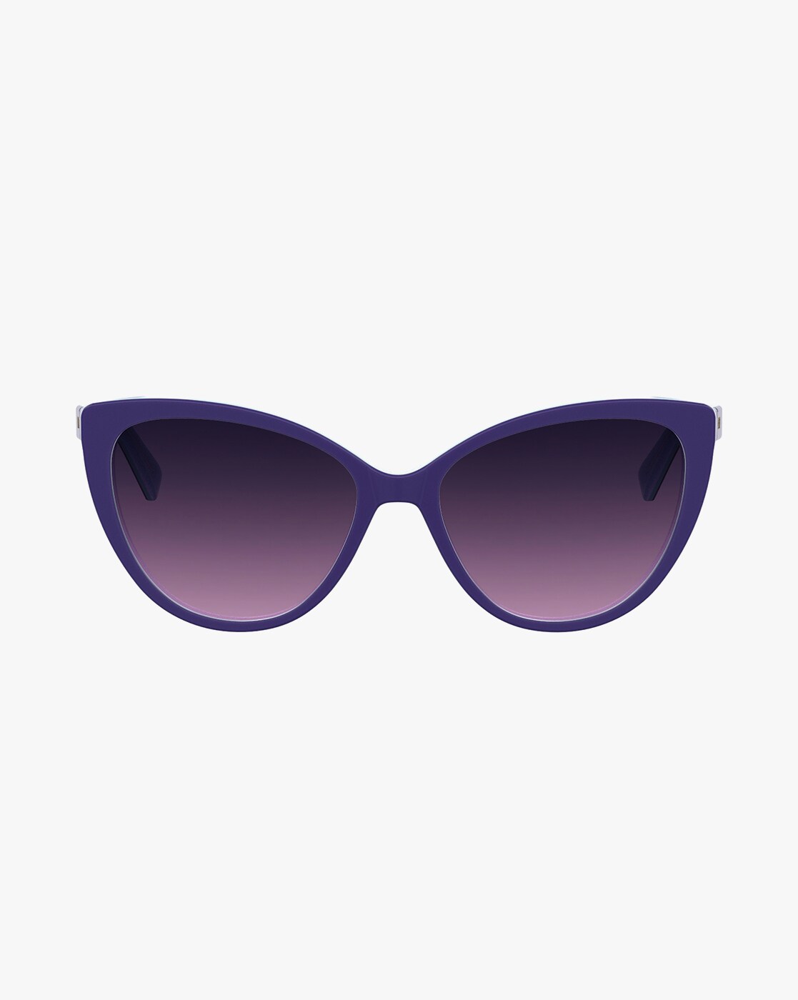 Celine CL40231I Women's Triangular Sunglasses, Transparent Purple/Dark  Violet at John Lewis & Partners