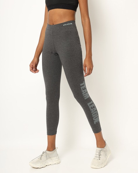 Buy ADIDAS Black Womens Solid Sports Tights | Shoppers Stop
