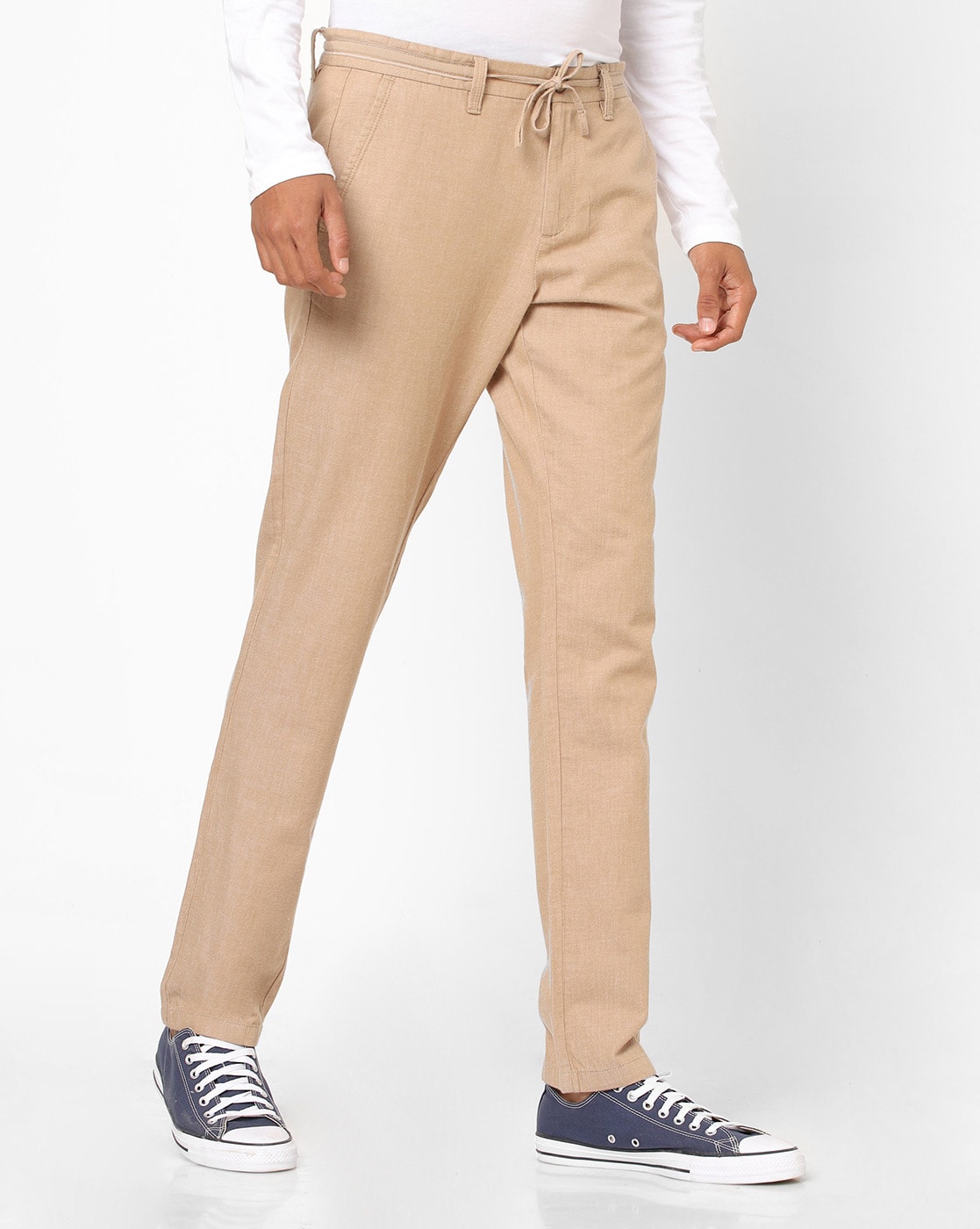Harmont & Blaine - Khaki Chino Pants for Men | Buy Online | Trip Attires –  TripAttires.com