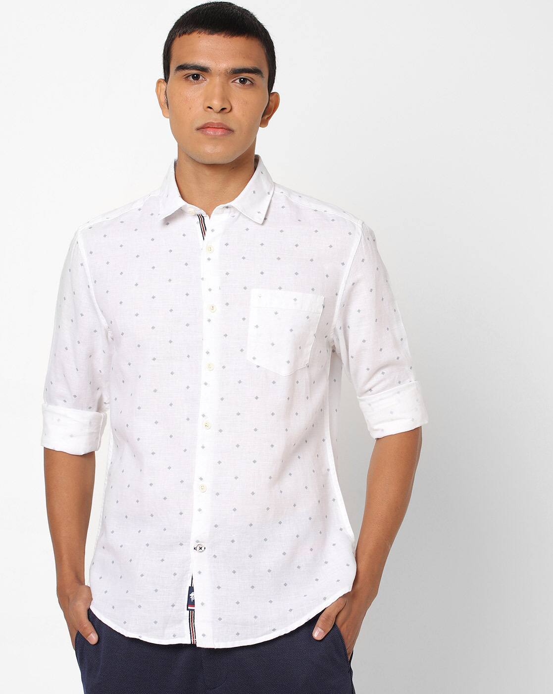 Buy White Shirts for Men by NETPLAY 