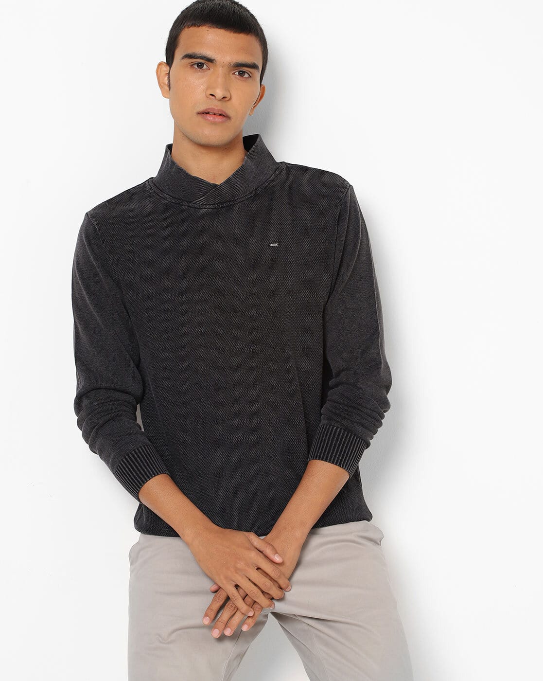 Buy Grey Sweaters & Cardigans for Men by DNMX Online | Ajio.com