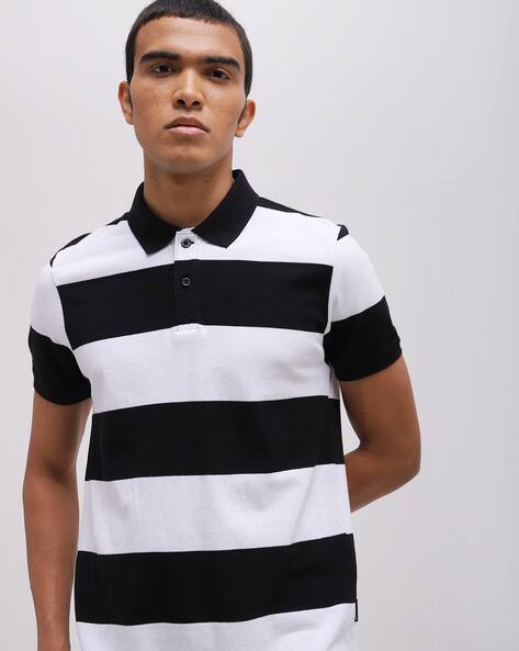 Buy Black \u0026 White Tshirts for Men by 