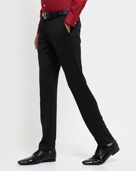 Buy max Men's Slim Casual Pants (TFCKBSS23803CTMELANGE_Melange at Amazon.in