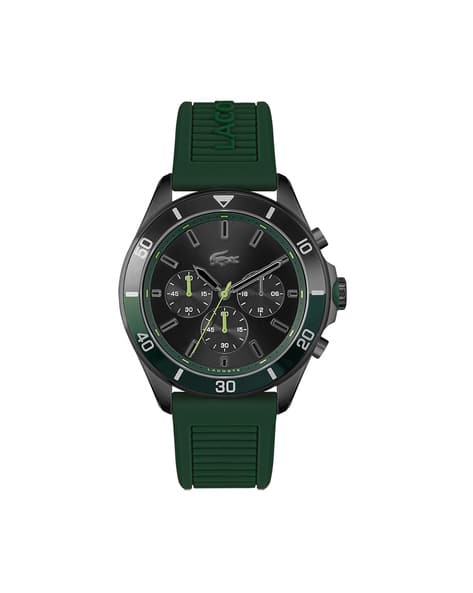 lacoste green watch