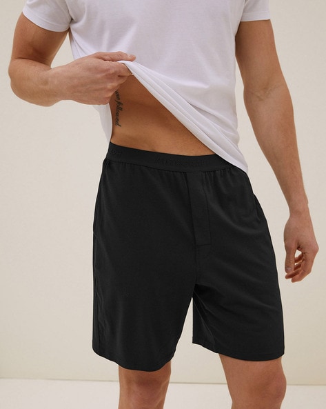 Mens short pyjama bottoms hot sale