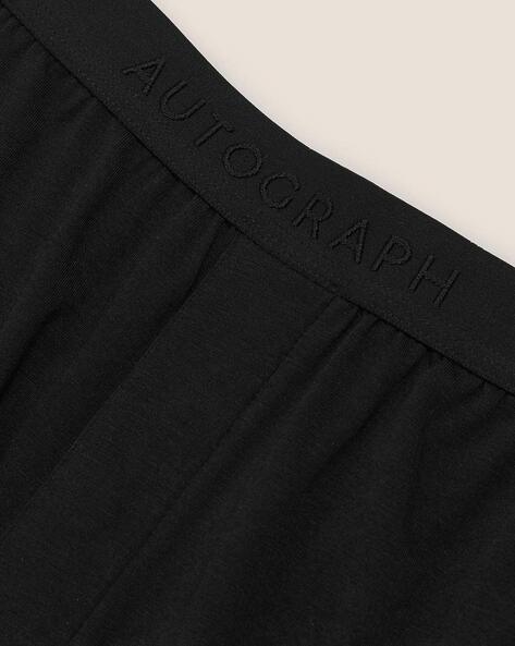 Black pyjama online shorts