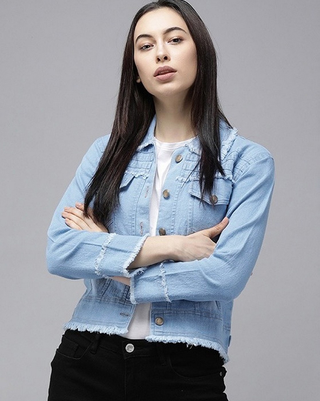 Denim Shrug - Buy Trendy Denim Shrug Online in India | Myntra