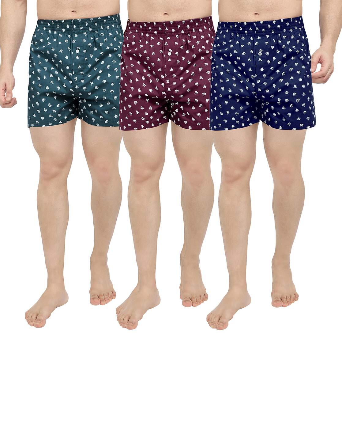 Cotton Men Printed Boxer Shorts at Rs 145 in Mumbai