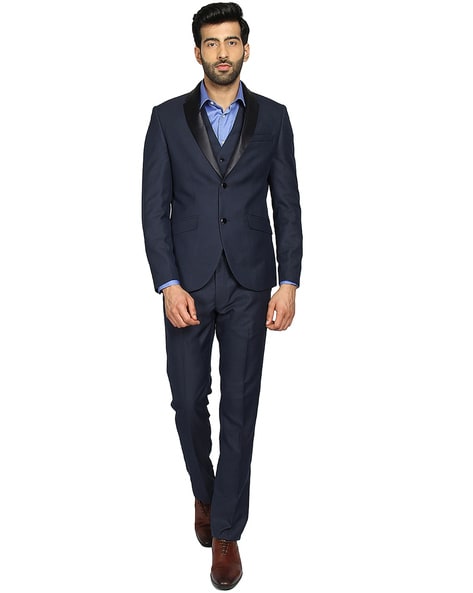 blackberry navy blue suit