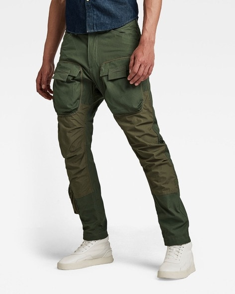 G-Star 3D Regular Tapered Cargo Pants Green | Dressinn