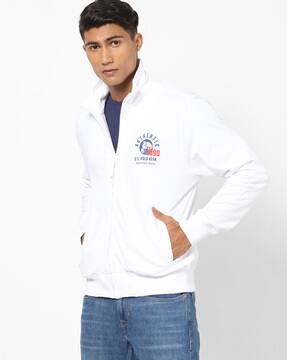 polo white sweatshirt