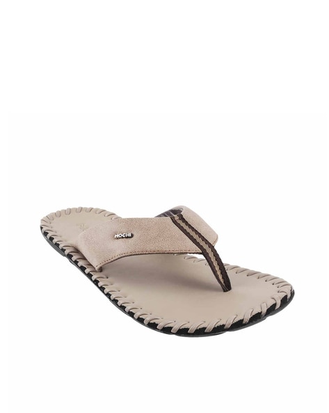 mens beige flip flops