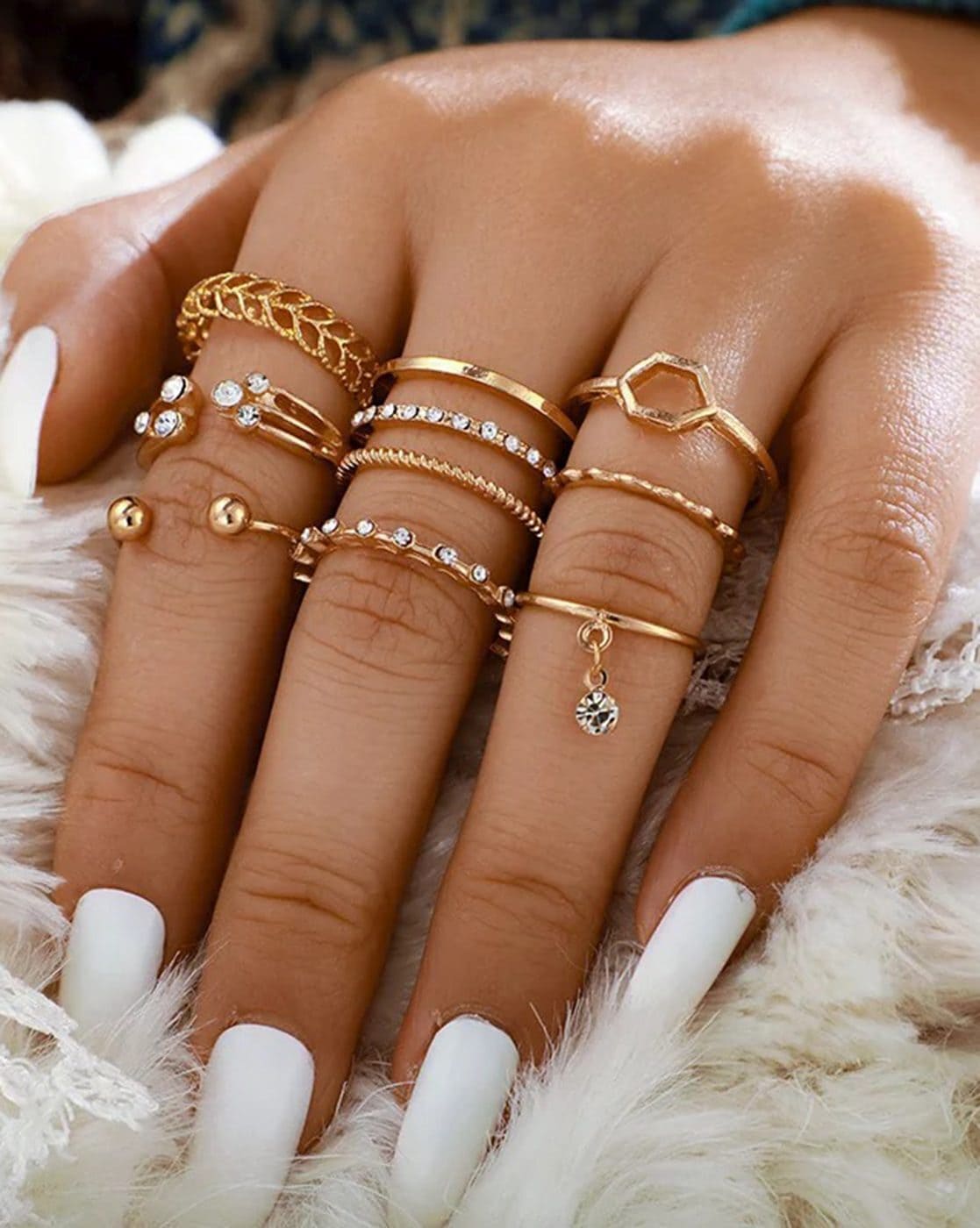New Model Simple Gold Rings Designs Beautiful Finger Ring For Girls