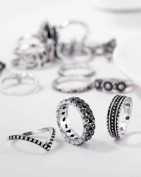 Simple 925 Sterling Silver Women's Wedding Bands - Joancee Jewelry