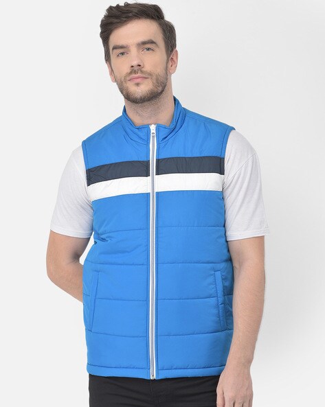 Buy online Blue Cotton Nehru Jacket from Jackets for Men by Veera Paridhaan  for ₹1179 at 61% off | 2024 Limeroad.com