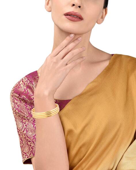 Mirraw gold sale plated bangles