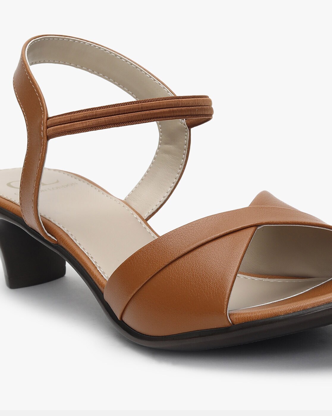 Earth Origins Leather Sling-Back Sandals - Laney - QVC.com