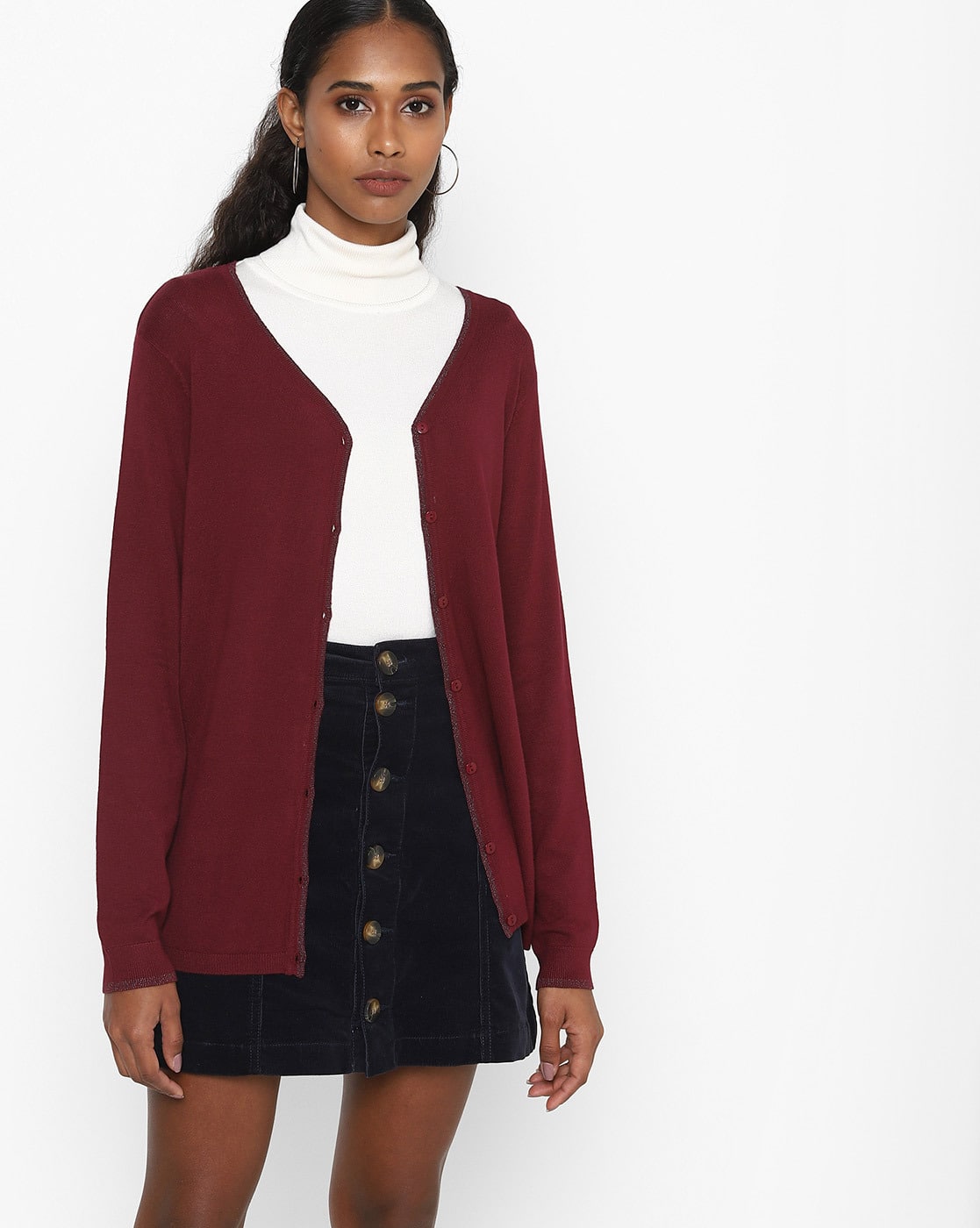 Buy Wine Sweaters \u0026 Cardigans for Women 