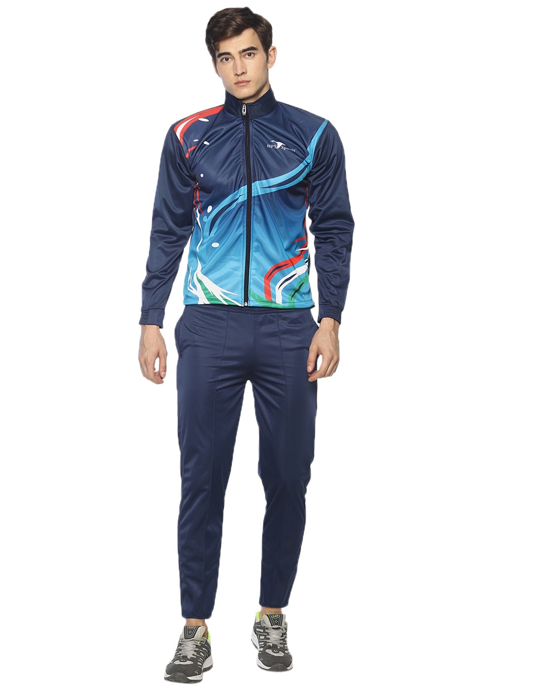 mens graphic tracksuit