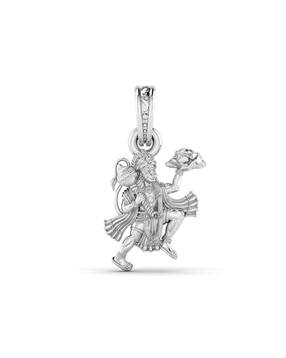 akshat sapphire 925 Sterling Silver God Hanuman Pendant-picture-29