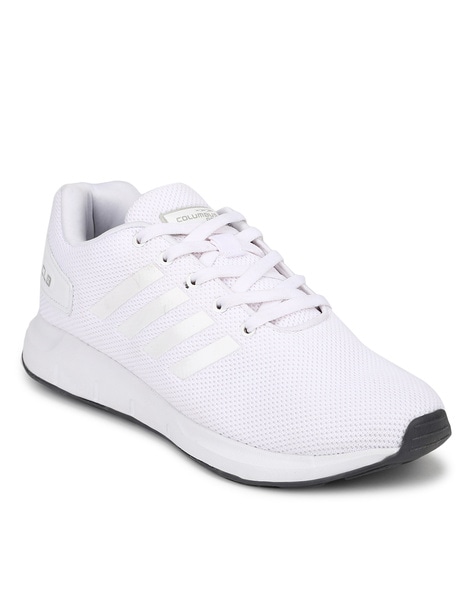 Buy Columbus Men's White/Gold Synthetic Running Shoes - 8 UK at Amazon.in
