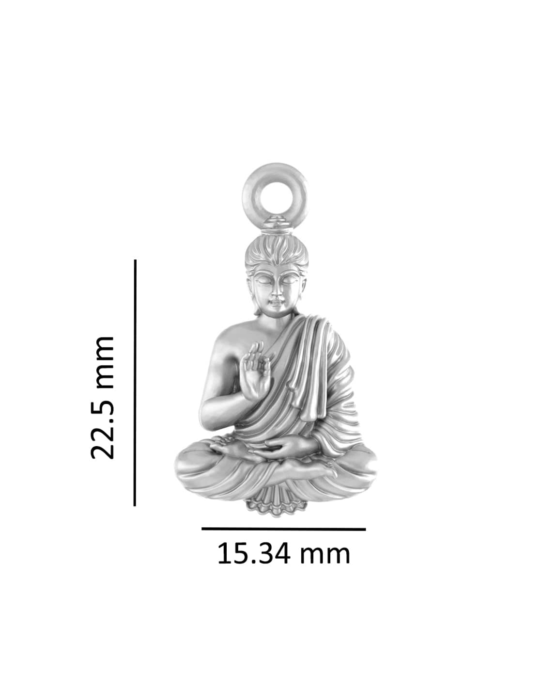 Buddha on sale charm pendant