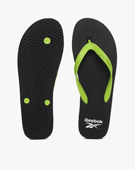 Buy Green Flip Flop Slippers for Men by Reebok Online Ajio