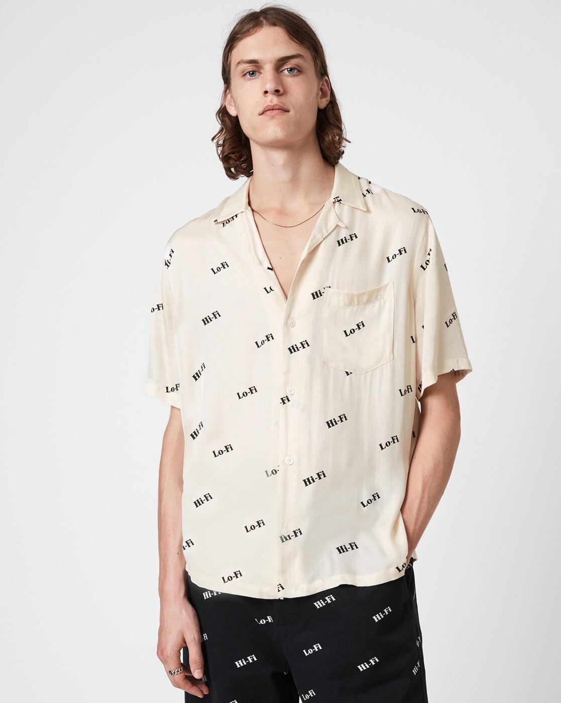 allsaints white shirt