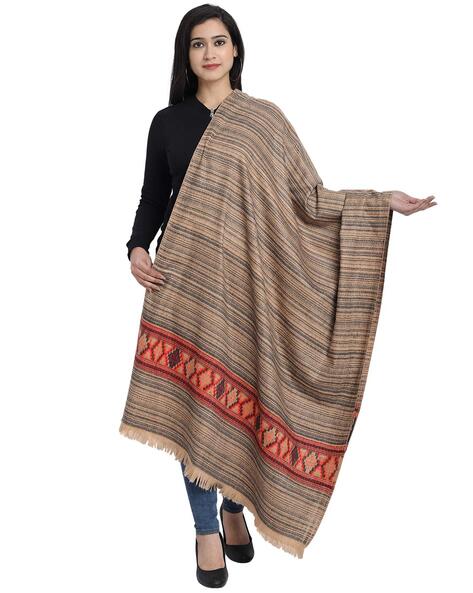 Himachal Kullu Woven Stole Price in India