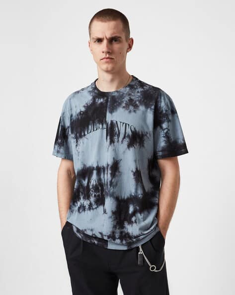 all saints tie dye t shirt